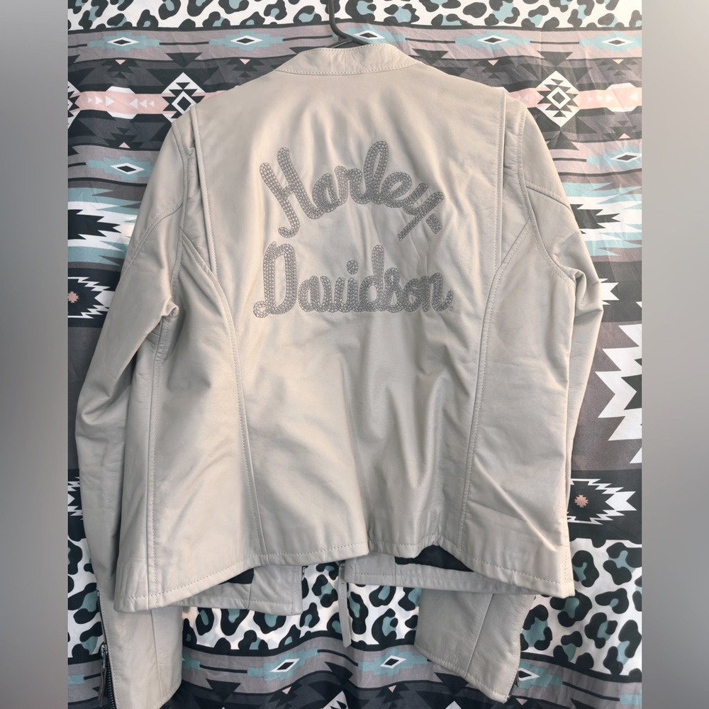 Leather Harley Davidson Jacket